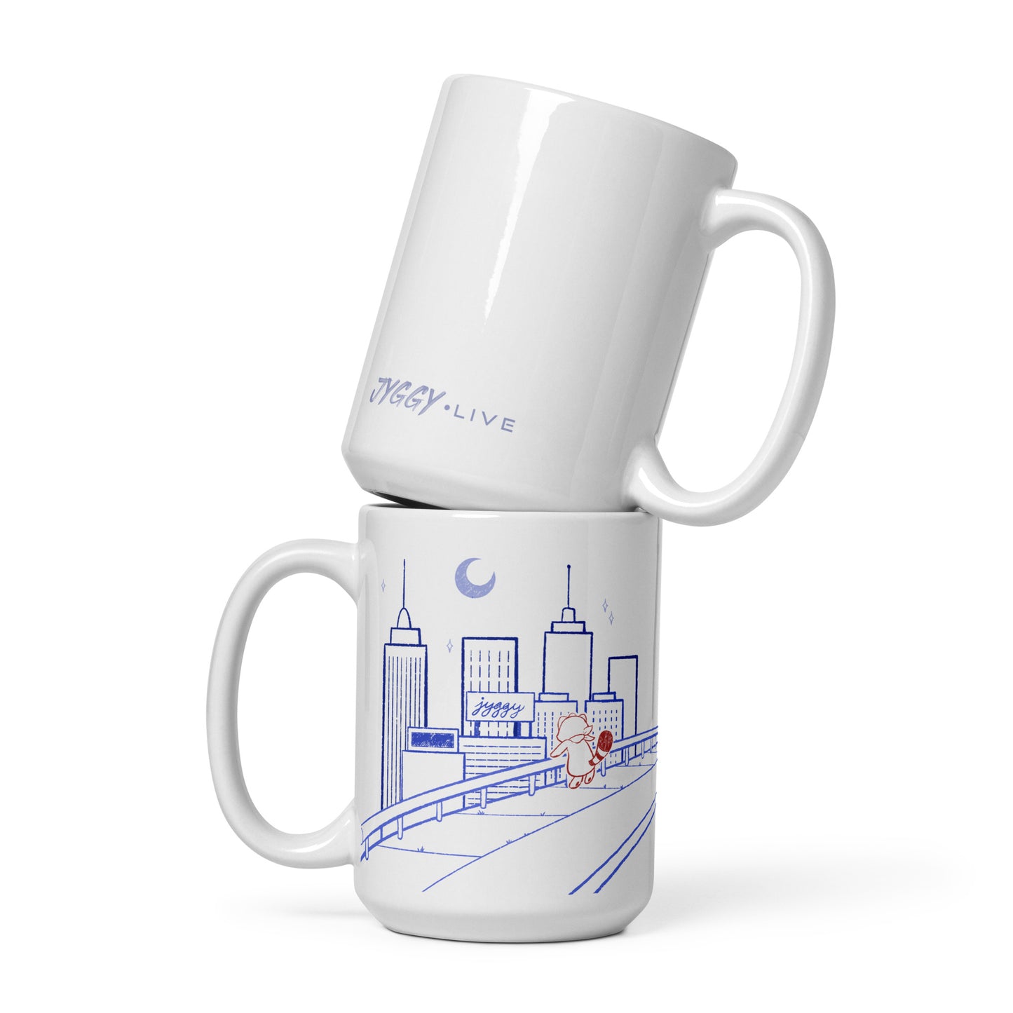 Jyggy - White Glossy Mug - JygCity