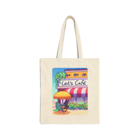 Hurgle Studios - Tote Bag - Let's Café