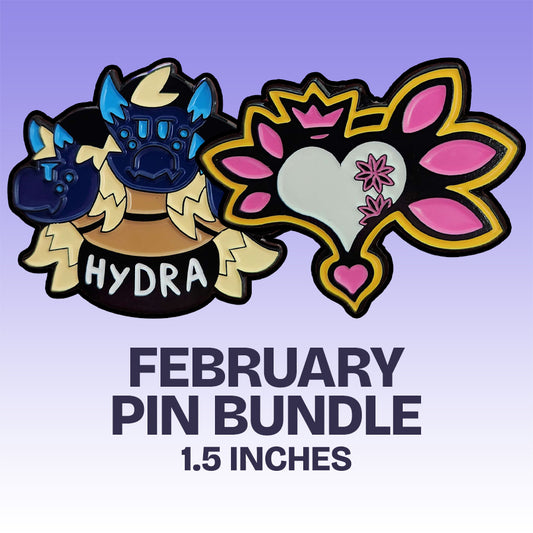 ProtonJon - Enamel Pins - Bundle - HydraJon + Pon Pon