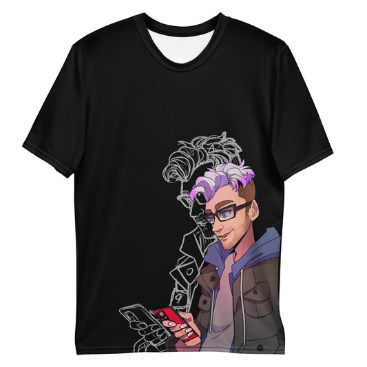 LaughingboyLP - Unisex Tee - Shadow Dark