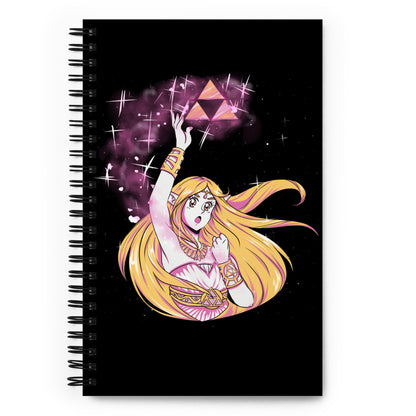 Zeldathon - Spiral Notebook - Sailor Zelda