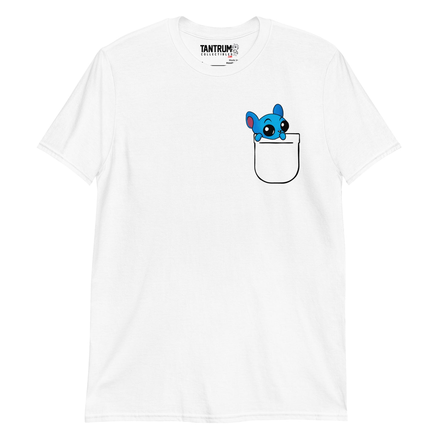 MrMightyMouse - Unisex T-Shirt - Printed Pocket Lurk