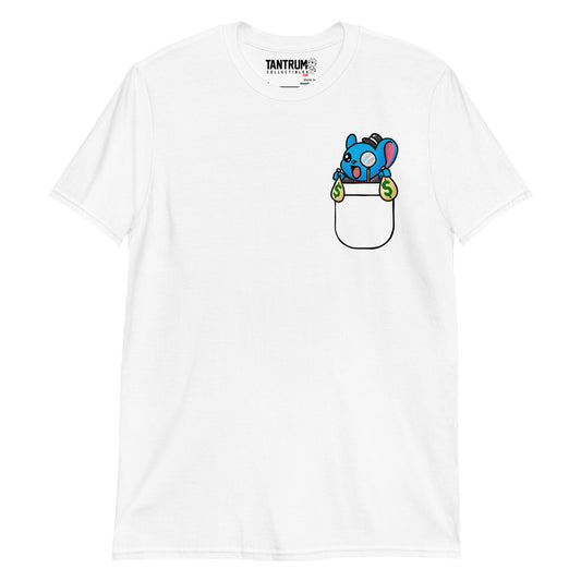 MrMightyMouse - Unisex T-Shirt - Printed Pocket Rich