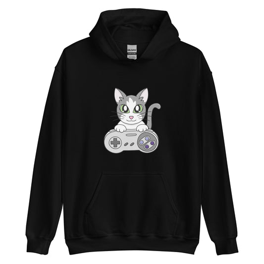 forestminish - Unisex Hoodie - Gamer Kitty