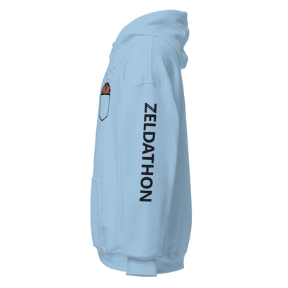 Zeldathon - Unisex Hoodie - Pocket Confetti