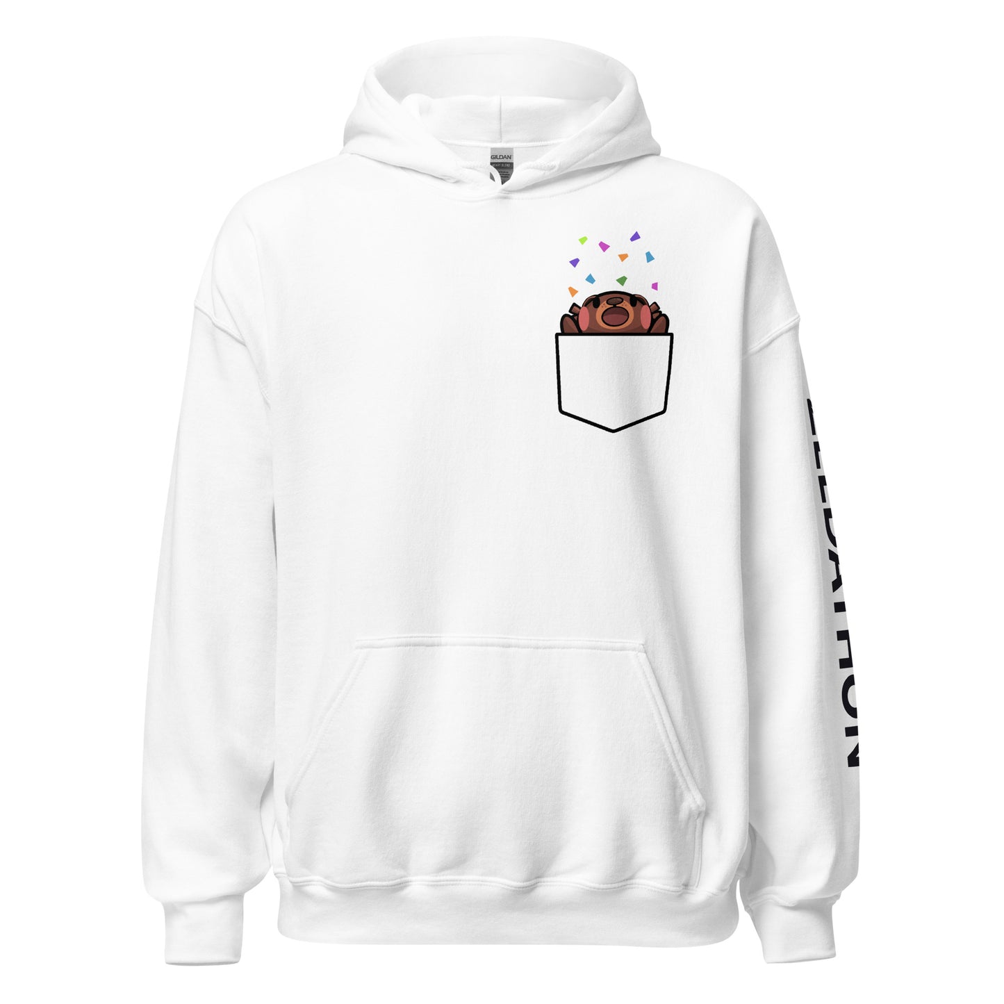 Zeldathon - Unisex Hoodie - Pocket Confetti