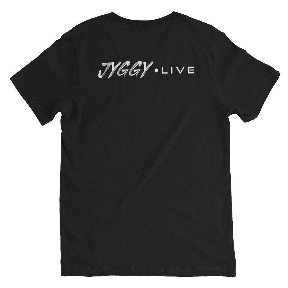 Jyggy - Unisex V-Neck T-Shirt - Redd