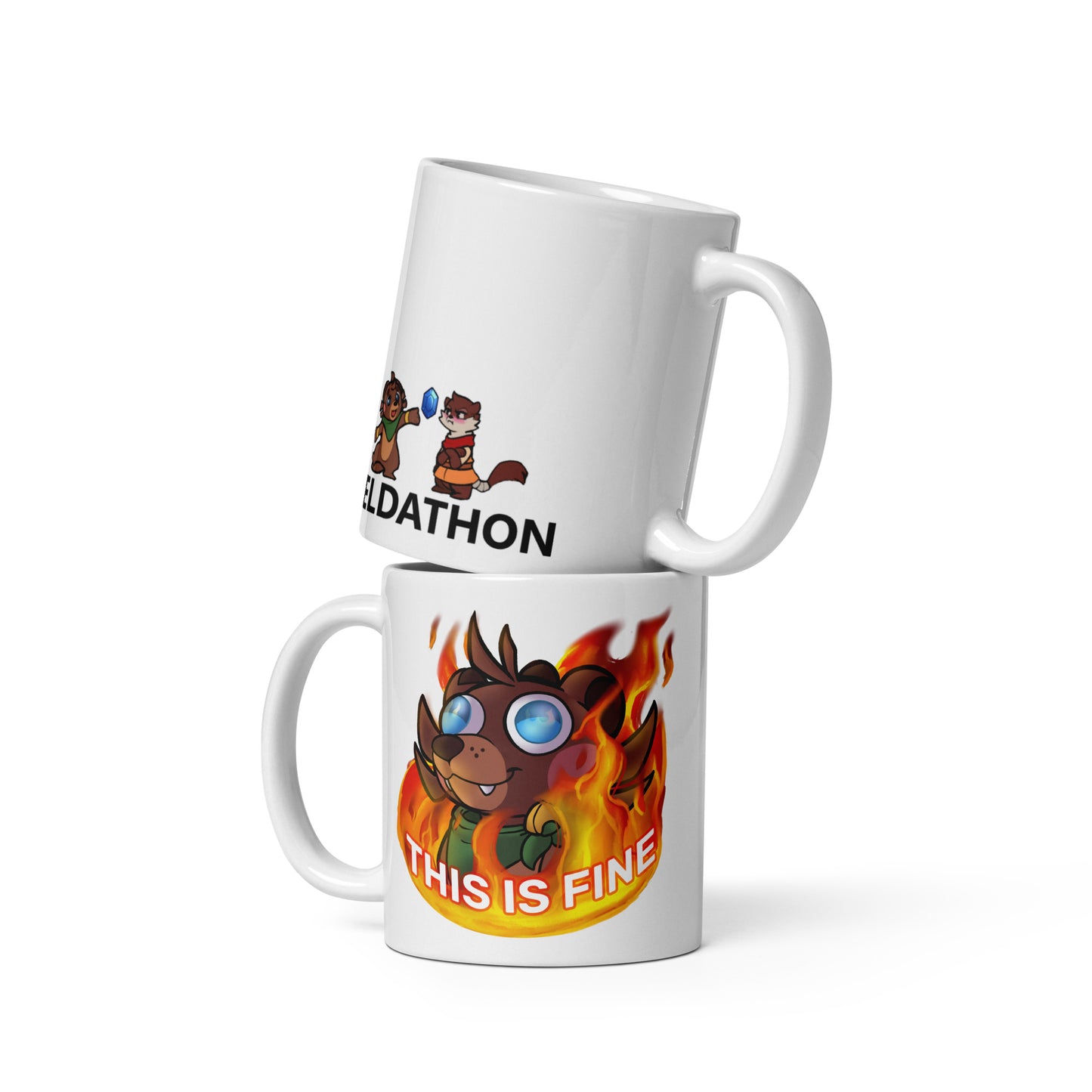 Zeldathon - White Glossy Mug - This Is Finn(e)