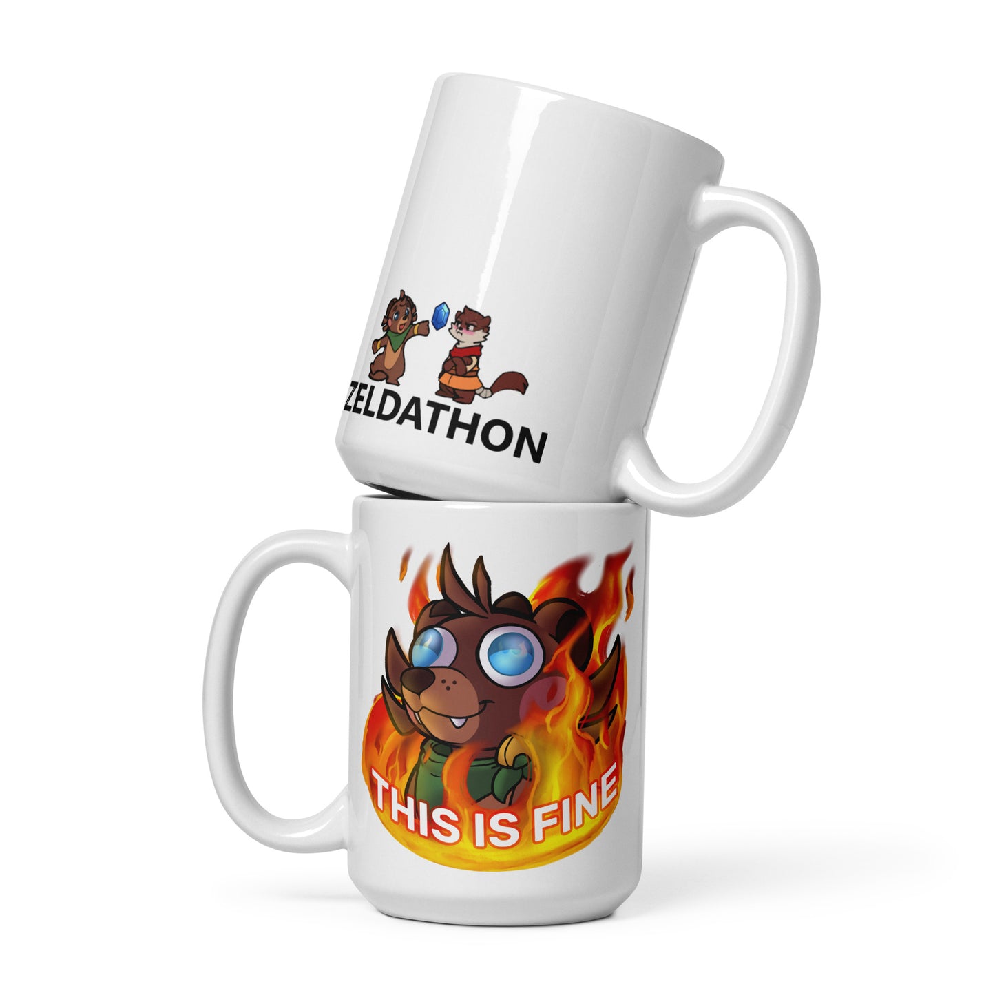 Zeldathon - White Glossy Mug - This Is Finn(e)