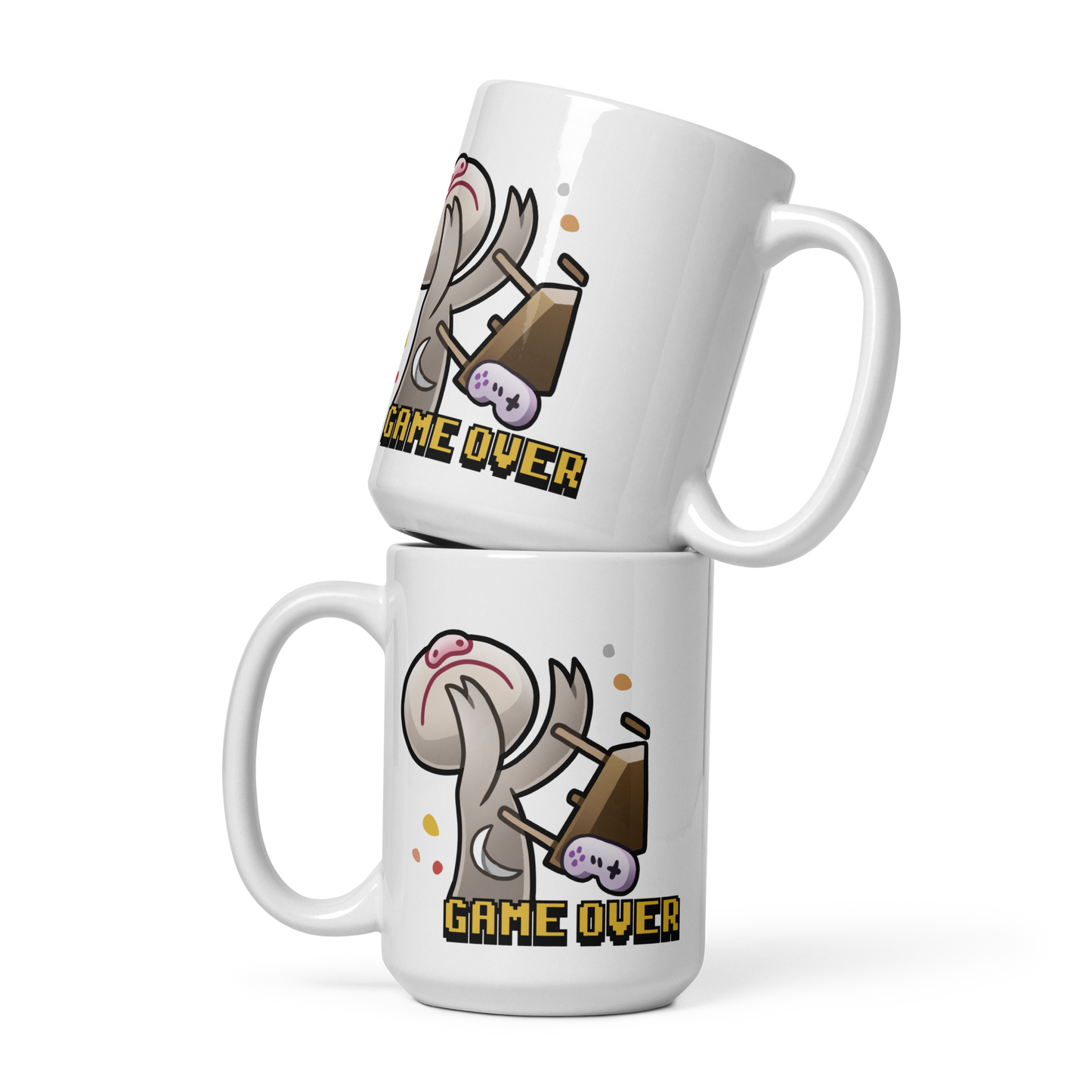 Shovda - White Glossy Mug - C'mon "Game Over"