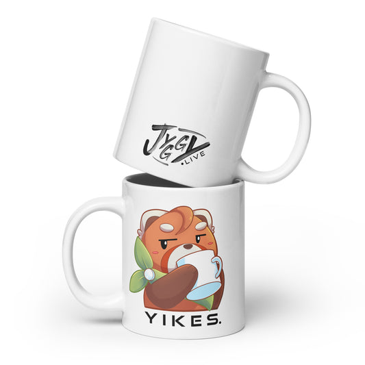 Jyggy - White Glossy Mug - Yikes